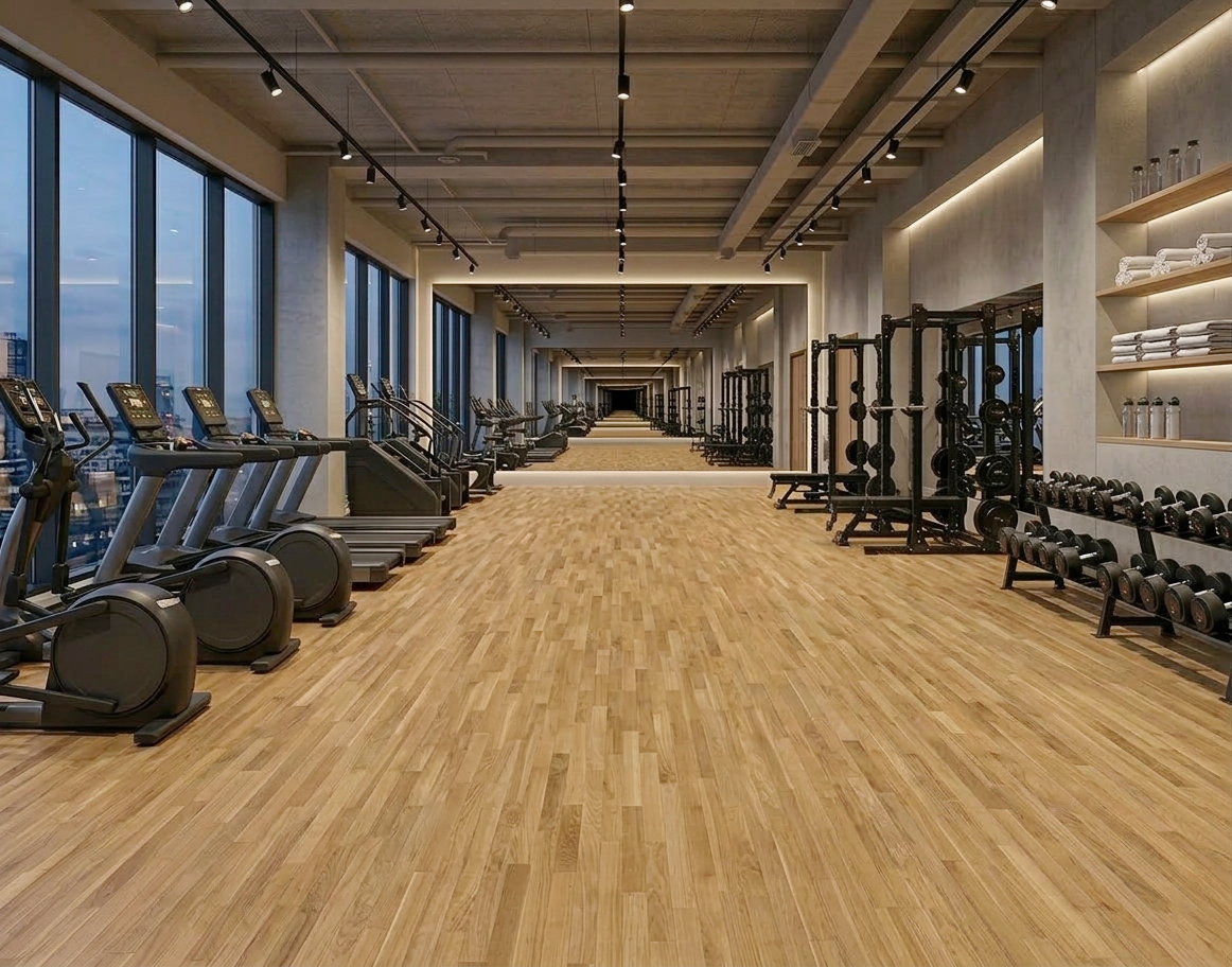 Спортивные полы для фитнеса и танцев