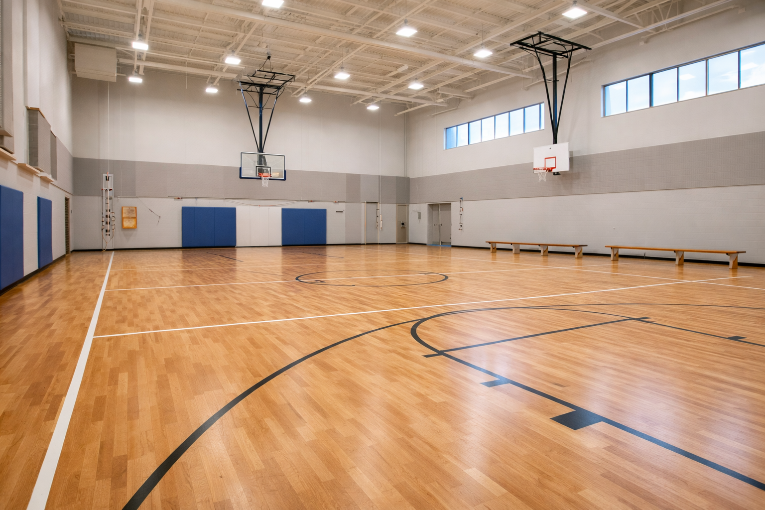 Спортивные полы для универсальных залов