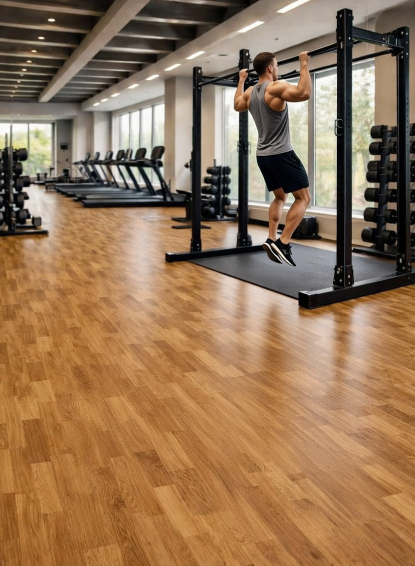 Спортивный паркет